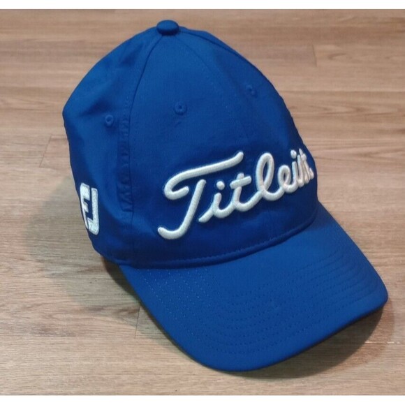 FootJoy Titleist Pro V1 Hat One Size Unisex Blue Strapback Cap Adjustable Golf * - Picture 8 of 16